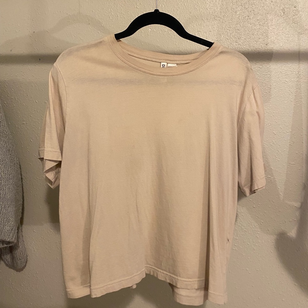 Cream T-shirt